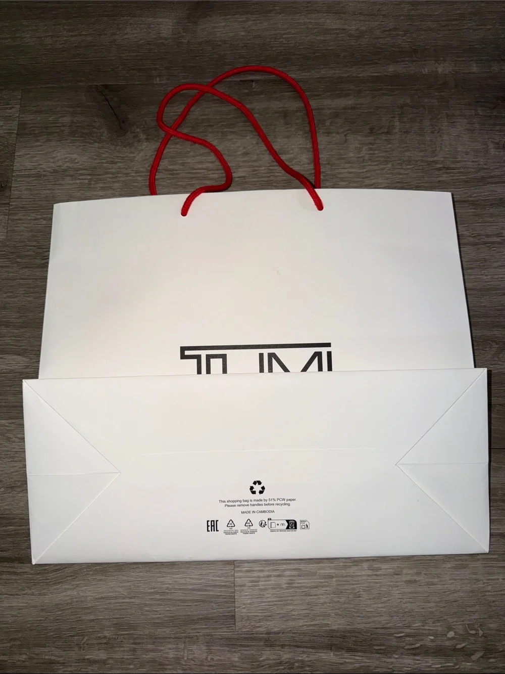 Tumi reusable shopping bag